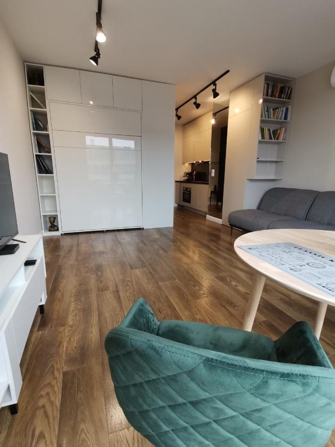 ワルシャワNowoczesny Apartament Z Widokiemアパートメント エクステリア 写真