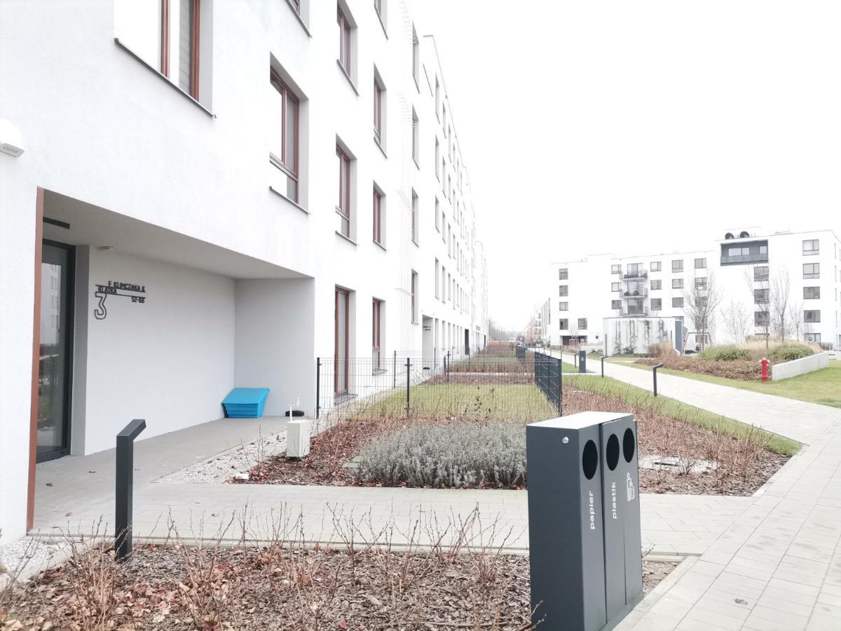 ワルシャワNowoczesny Apartament Z Widokiemアパートメント エクステリア 写真