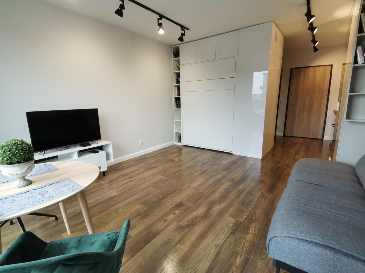 ワルシャワNowoczesny Apartament Z Widokiemアパートメント エクステリア 写真