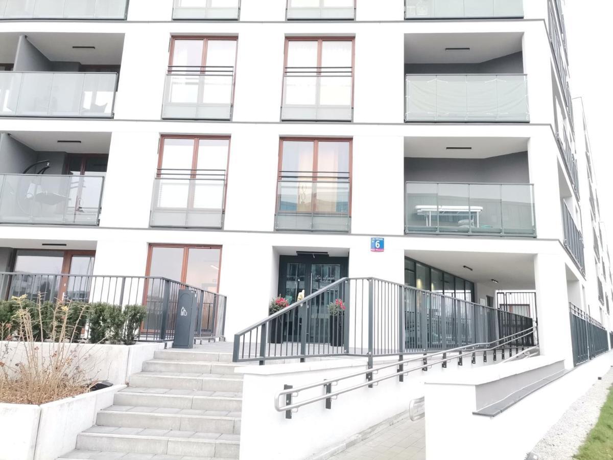 ワルシャワNowoczesny Apartament Z Widokiemアパートメント エクステリア 写真